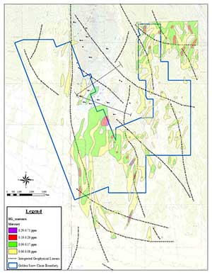 lookout mountain mercury indicator of gold from soil samples